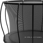 ALLSTAR 10 Trampoline Outdoor Backyard Play Equipment with Net & Ladder - Image 6