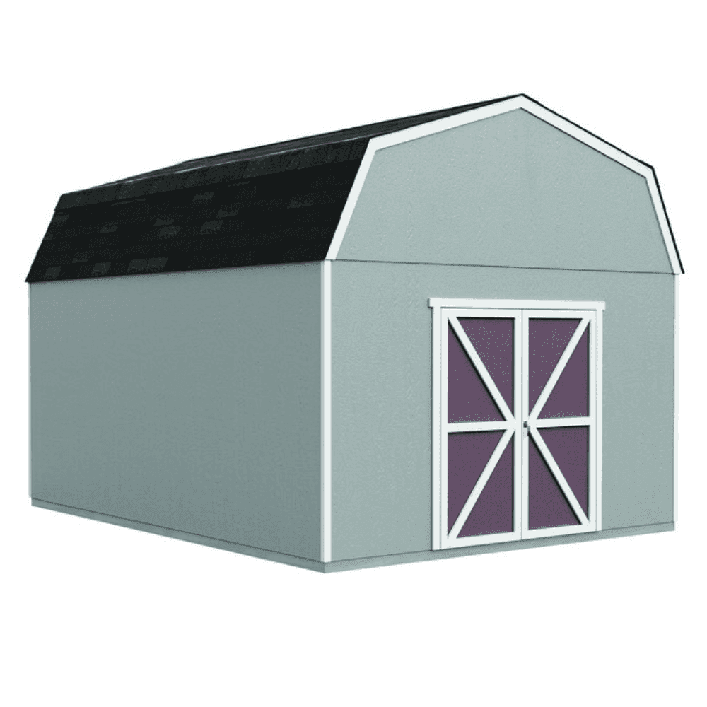 suzuuuen-product-175-image-1 Hudson 12 ft. W x 16 ft. D Wood Storage Shed - Image 1