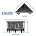Backyard Discovery Ridgedale Traditional Pergola - Image 3